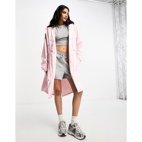 Women's Pink Hooded Jacket - Picture 1 of 1